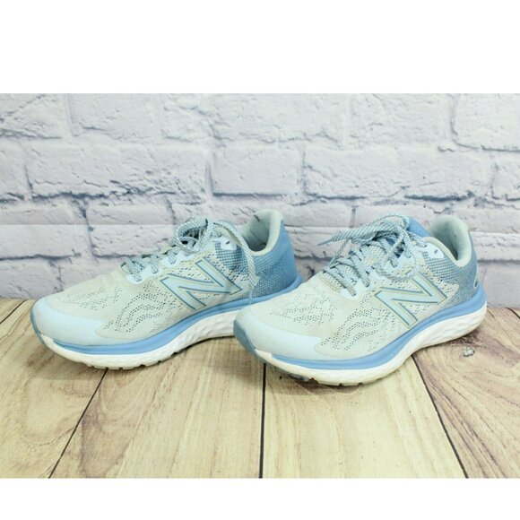 New Balance 680 Unisex Blue Mesh Fresh Foam Athletic Sneaker Shoes Size 7 - Picture 2 of 10